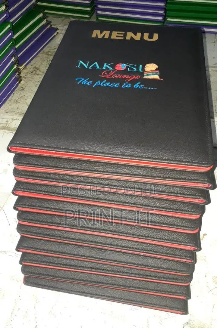 Branded Menu Holders