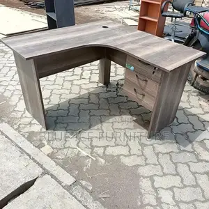Modern Corner Workstation.With Secure Drawer Desk-L-Shape