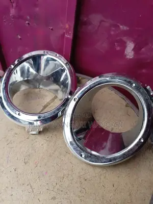 Chrome Foglight Covers for Nissan Patrol