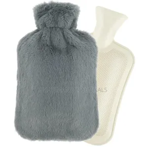 Classy Hot Water Bottle Plush Cover for Extra Warmth and Comfort