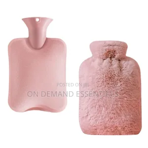 Classy Hot Water Bottle Plush Cover for Extra Warmth and Comfort