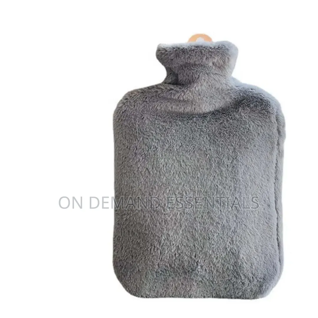 Classy Hot Water Bottle Plush Cover for Extra Warmth and Comfort
