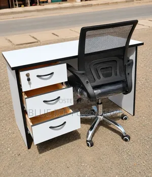 Office Desk Ergonomic Mesh Chair Set-Complete Aet
