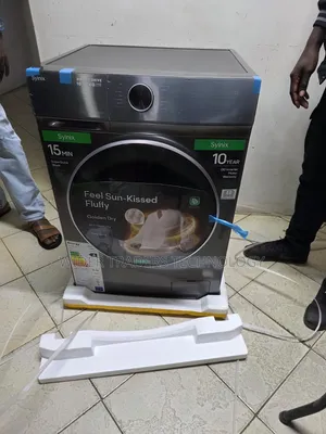 Syinix 10/7kg Front-Load Washer and Dryer Combo
