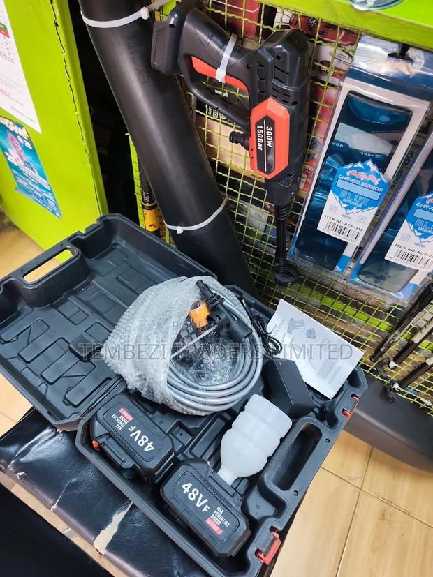 Portable Cordless Car Wash Machine – 48V High Pressure Washer Kit - thumbnail 3