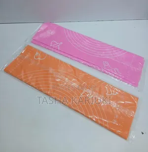 Silicone Chapati Mat Orange and Pink