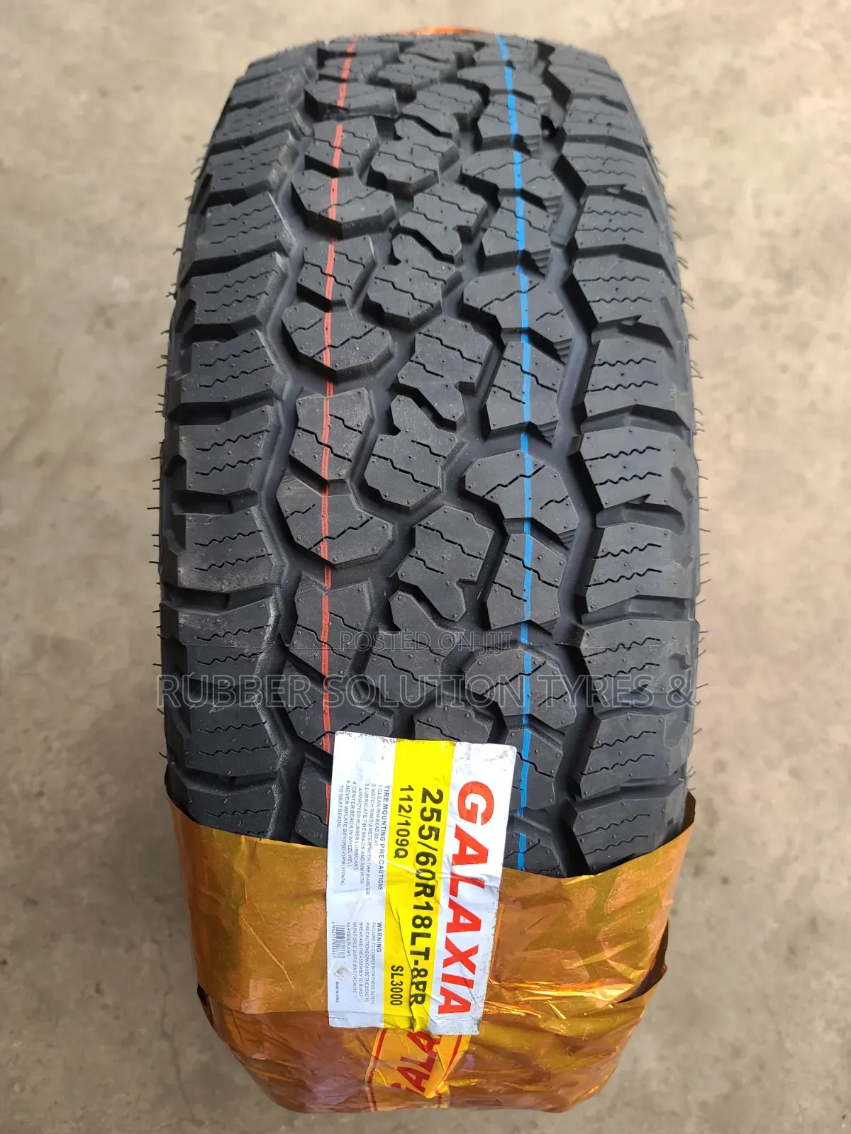 255 /60 R18 Galaxia Tyres LT10PR SL3000 All-Terrain