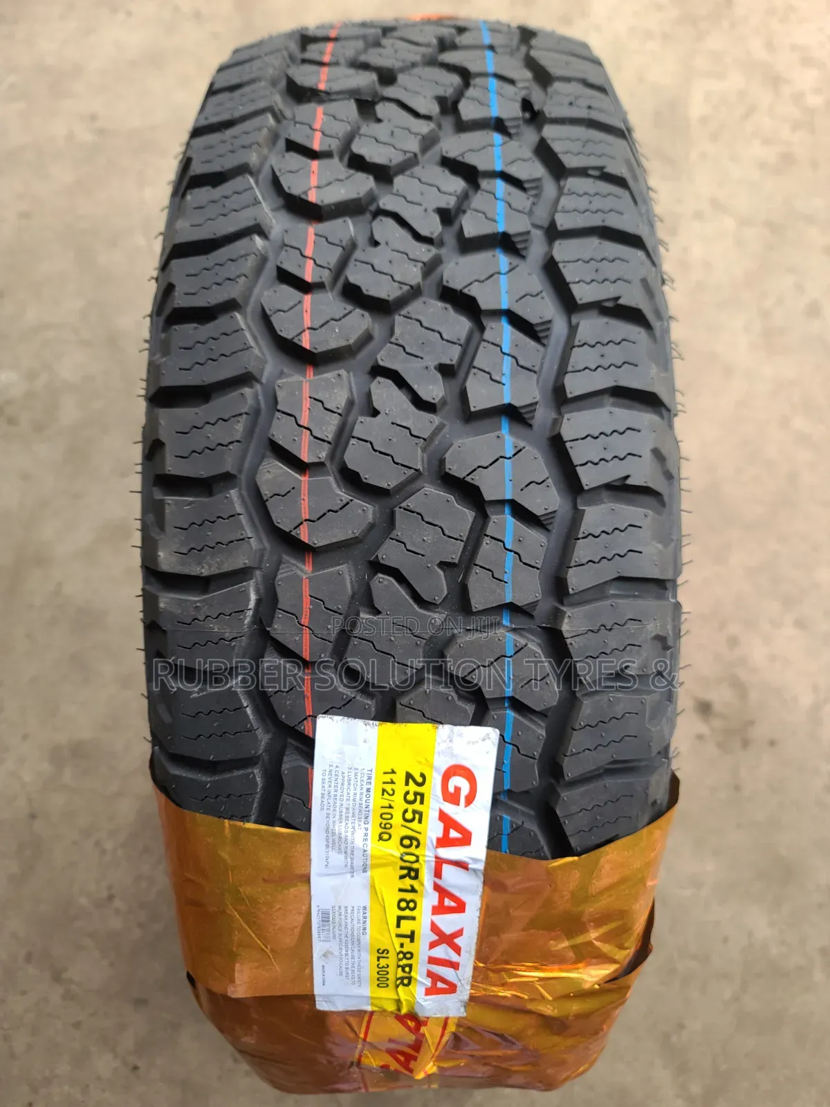 255 /60 R18 Galaxia Tyres LT10PR SL3000 All-Terrain
