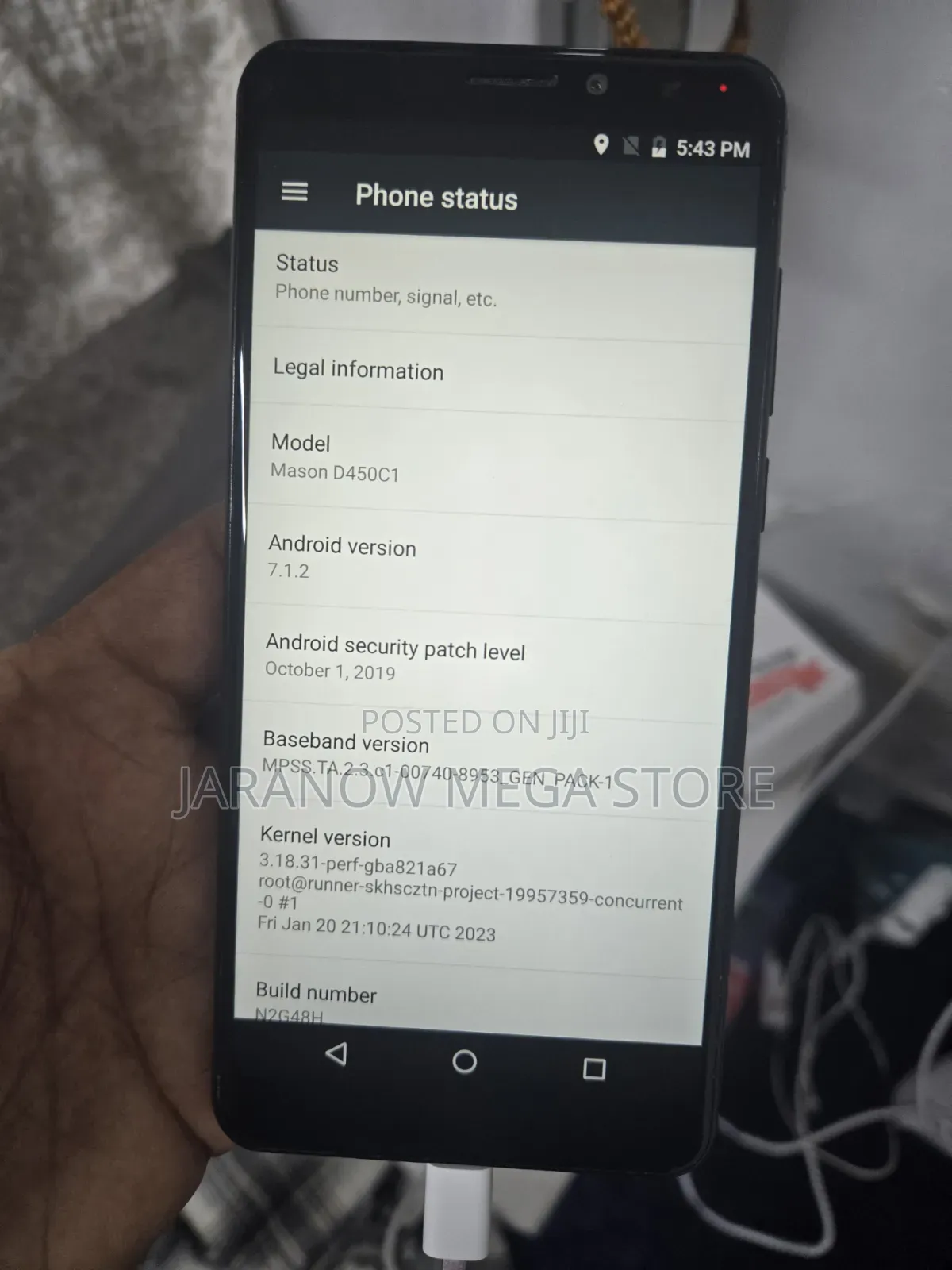 Mobile Phone 16 GB Black