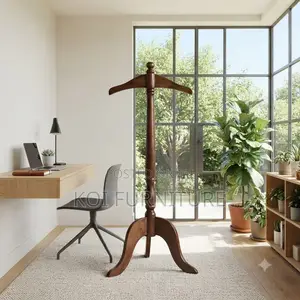 Dressers; Executive Mahognay Home Office Coat and Hat Hanger