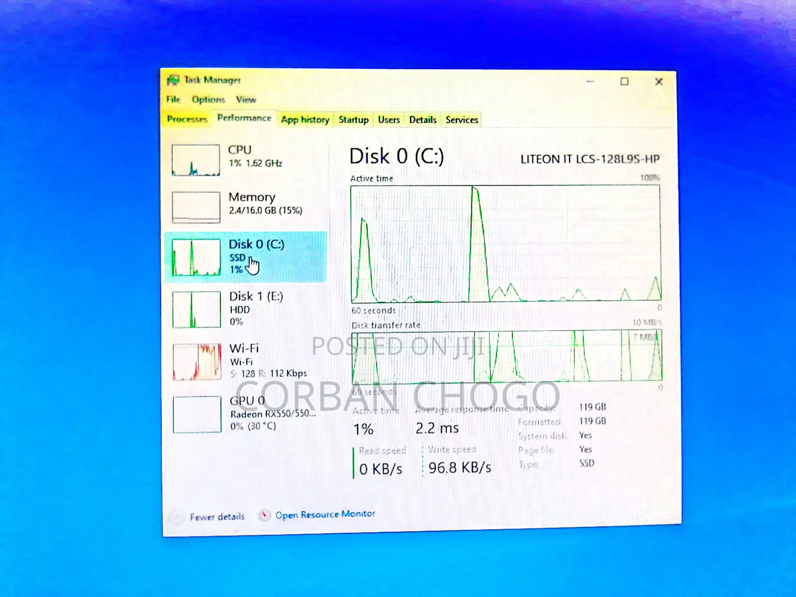 Desktop Computer Dell OptiPlex 790 16GB Intel Core i7 HDD+SSD 256GB