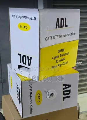 High-Quality Networking Cable ADL Cat6 Indoor Cable 305m