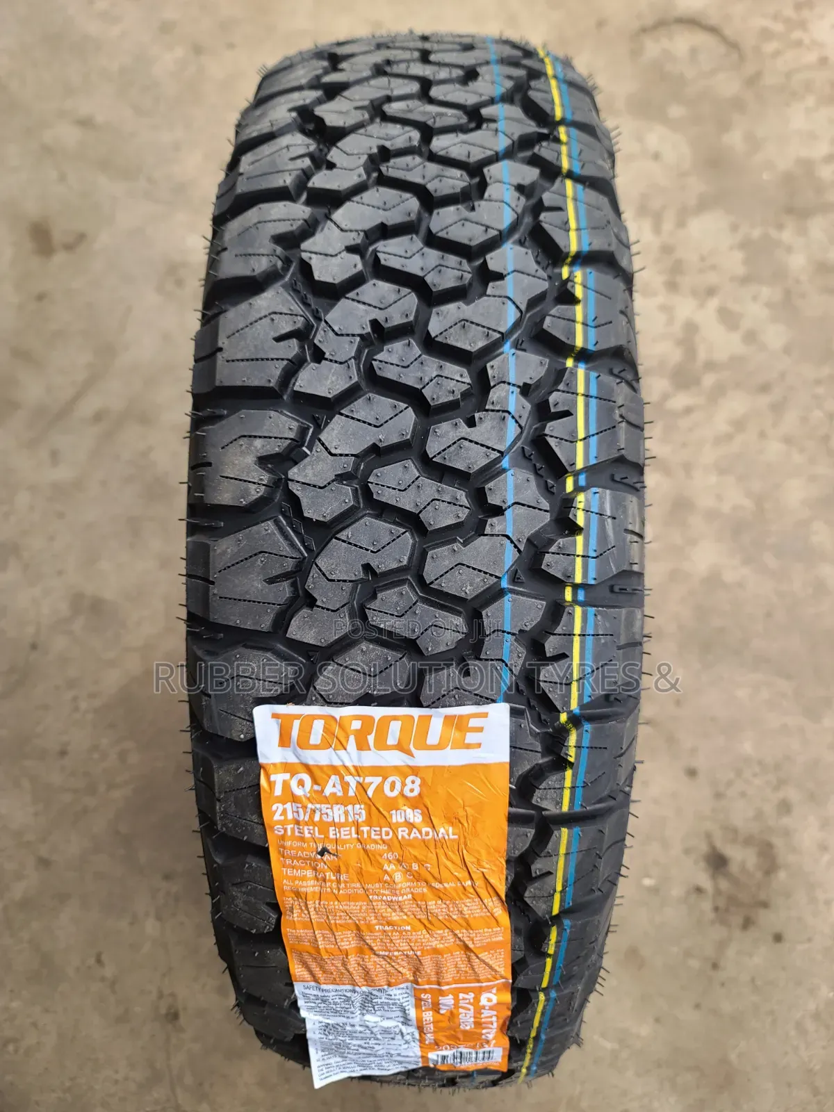 215 /75 R15 Torque Tyres Tq-At808 All-Terrain