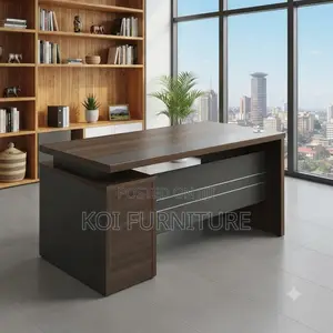 Office Desk; 1.2 Meter Executive Desk With Moisture Resistant Finish