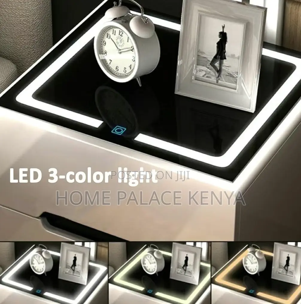 Bedside Stand: Intelligent Touch Sensitive Nightstand