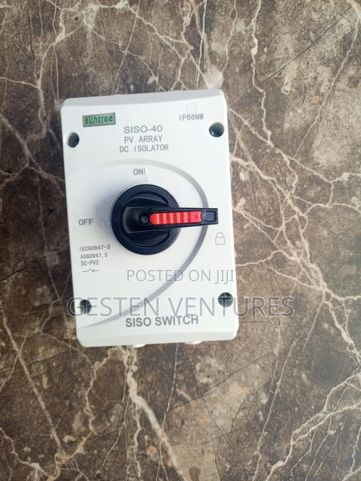 Suntree SISO-40 PV Array DC Isolator Switch