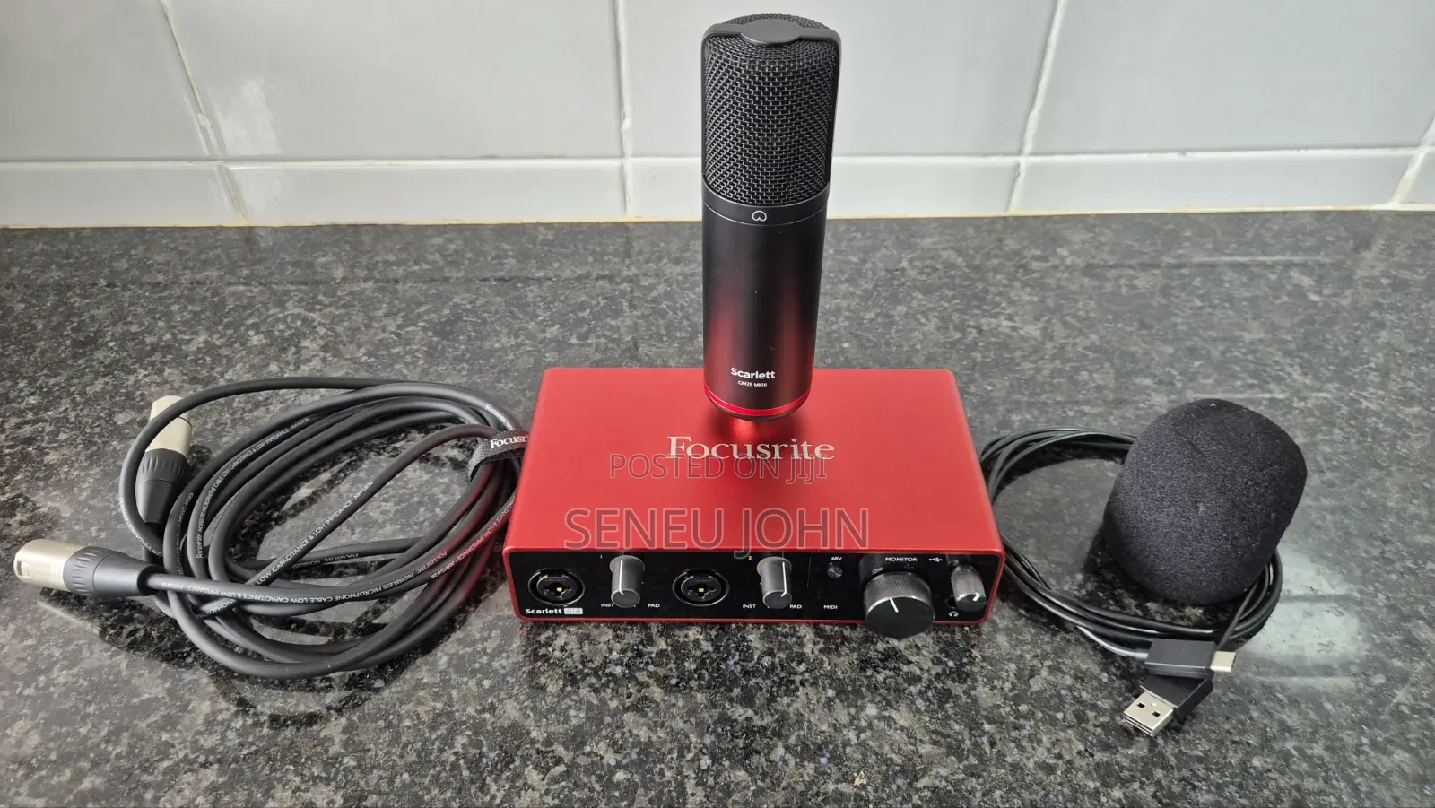 Focusrite Scarlette 4i4 (4 Channel in 4 Out)- Audio Interface 3rd Gen