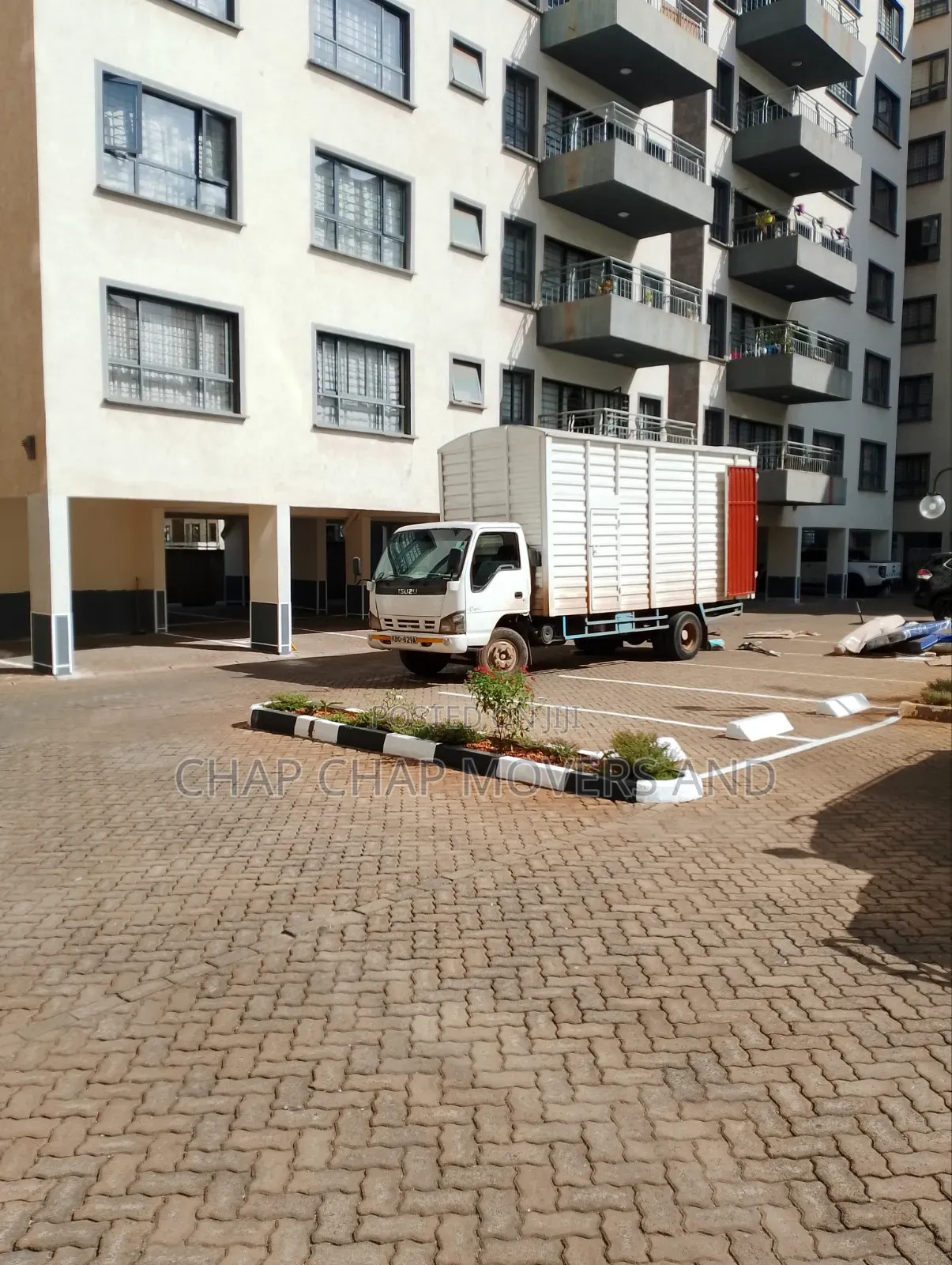 High Roof Canters Available for Transport and Logistics Services.