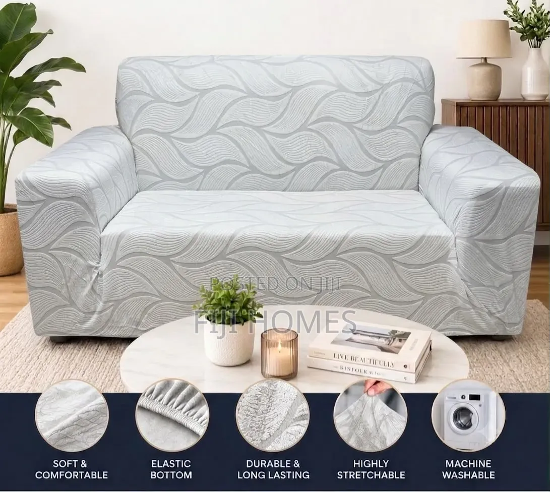 Damask Material, Stretchable Sofa Cover