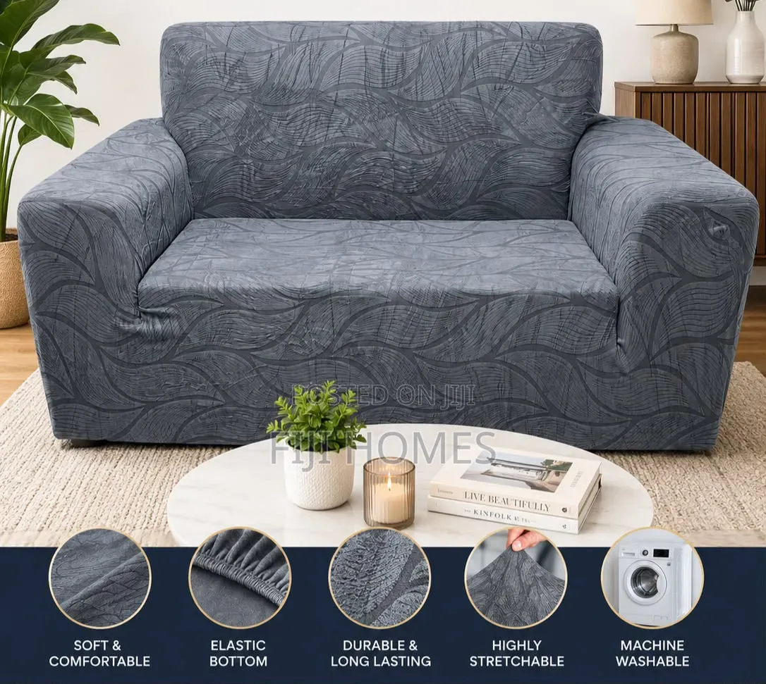 Damask Material, Stretchable Sofa Cover