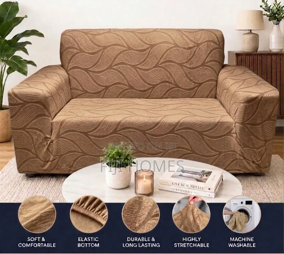 Damask Material, Stretchable Sofa Cover