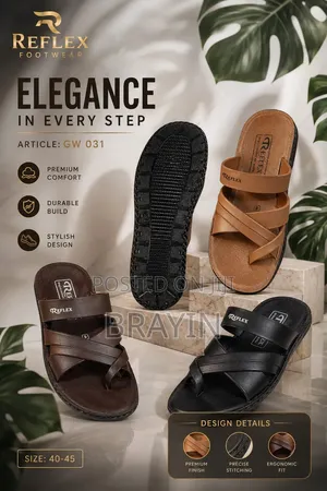 Men Open Shoes