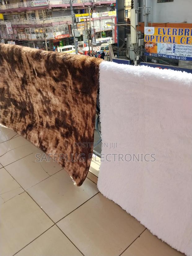 Fluffy Carpet 5x8 Soft Living Room Rug