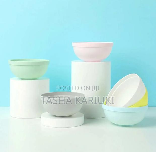 Eco-Friendly Plastic Fruit Bowl 6pcs - thumbnail 2