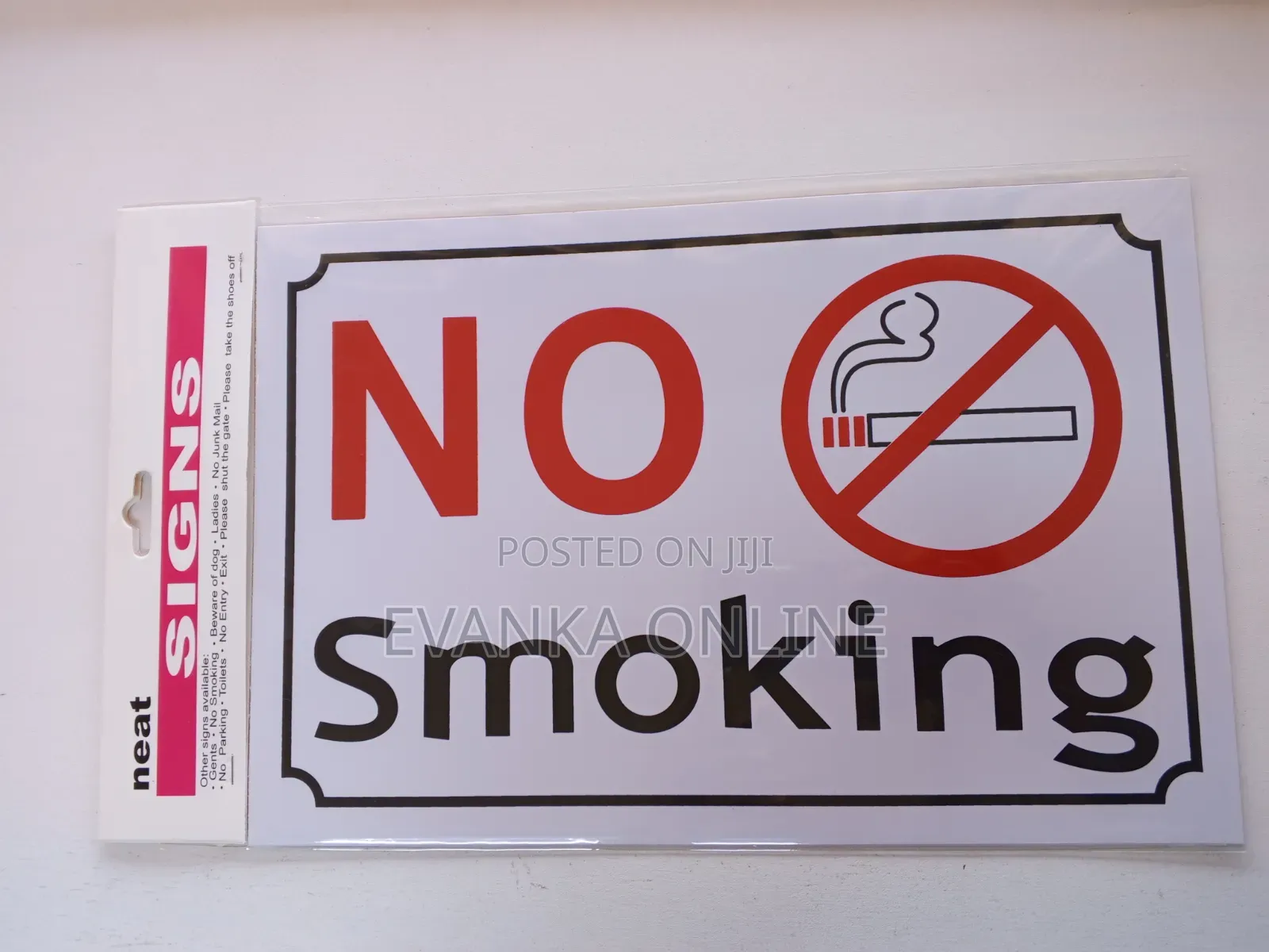 No Smoking Sign