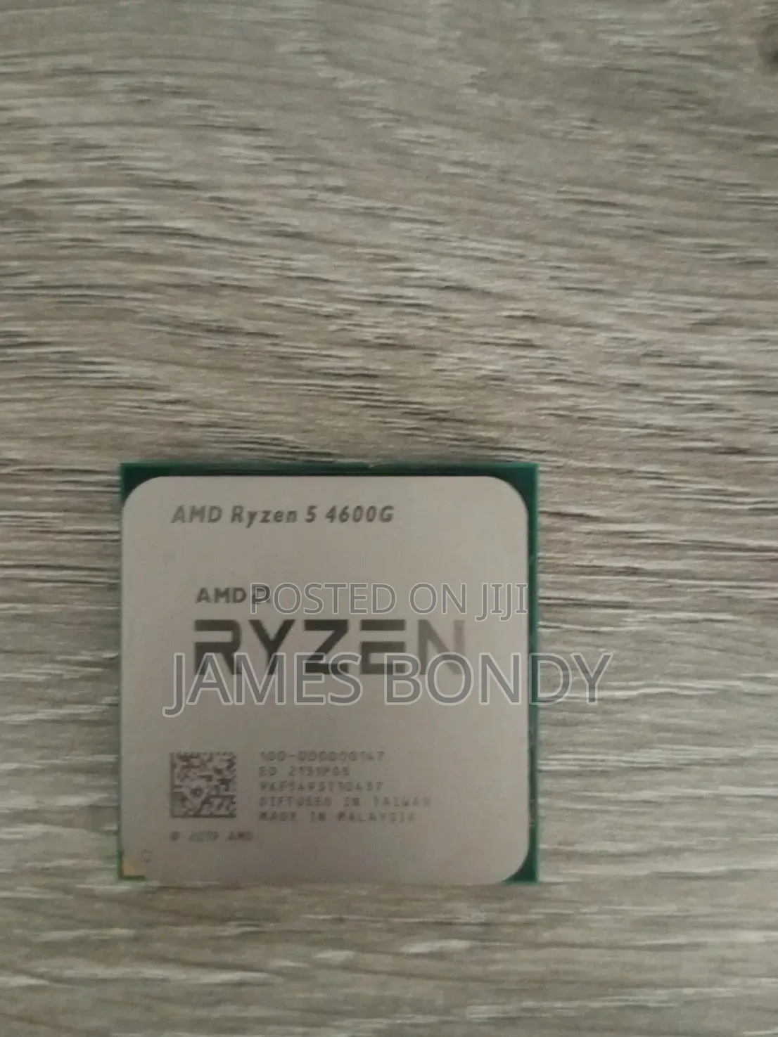 Amd Ryzen 5 4600G CPU and Ryzen 5 3600 CPU Each At