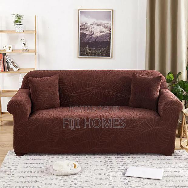 Stretchable Sofa Cover, Damask Material - thumbnail 7