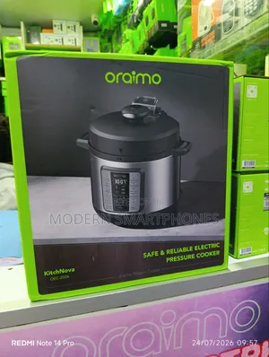 Oraimo TenderPot 6L 1000W Electric Pressure Cooker