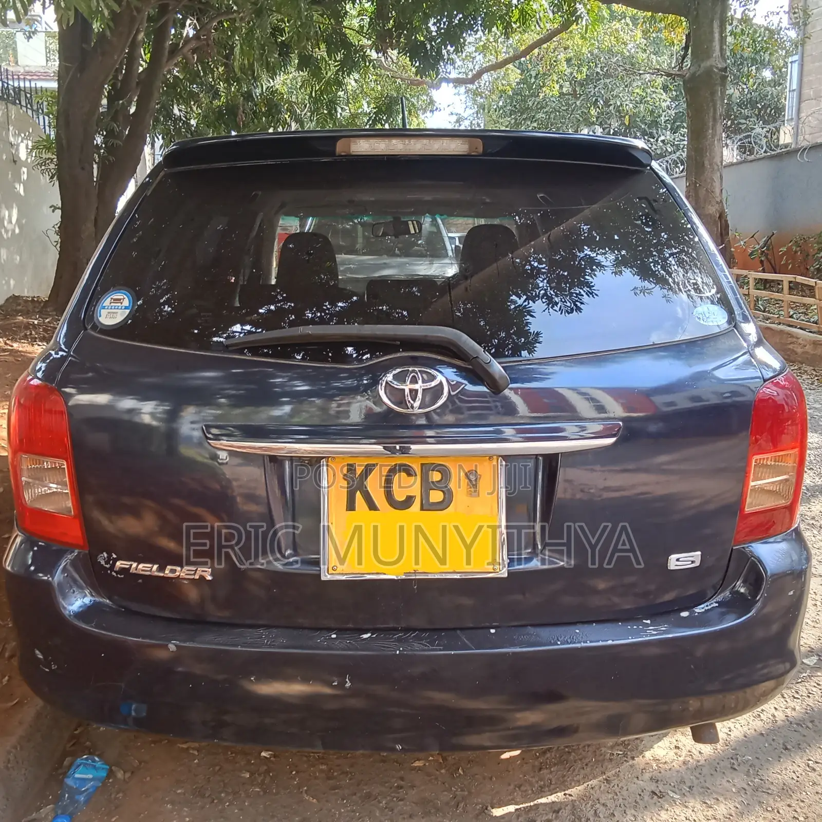 Toyota Corolla Fielder 2007 Black