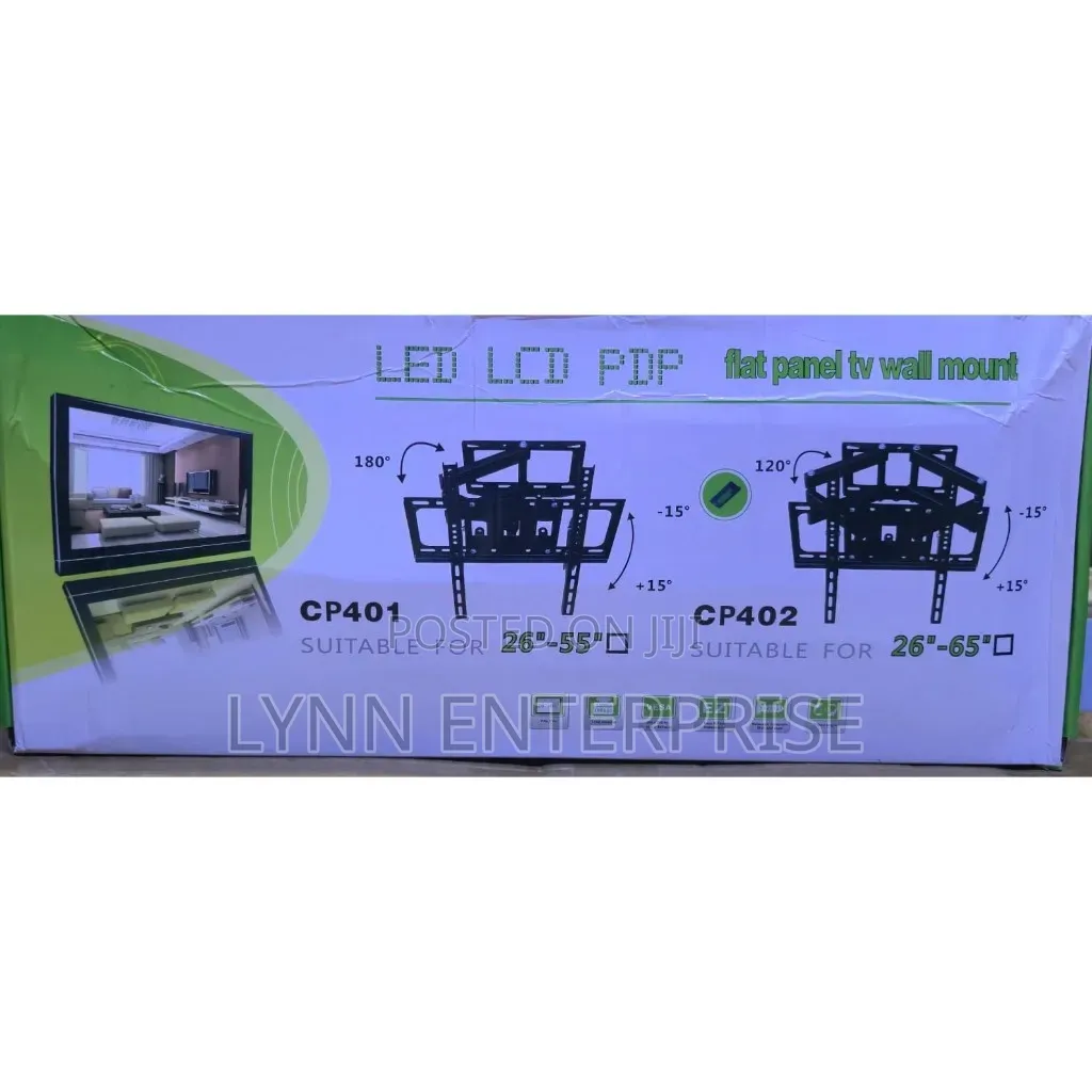 Double Arm TV Wall Mount Pd402