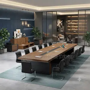Boardroom Table; 3 Meters Executive Staff Members Boardroom Table