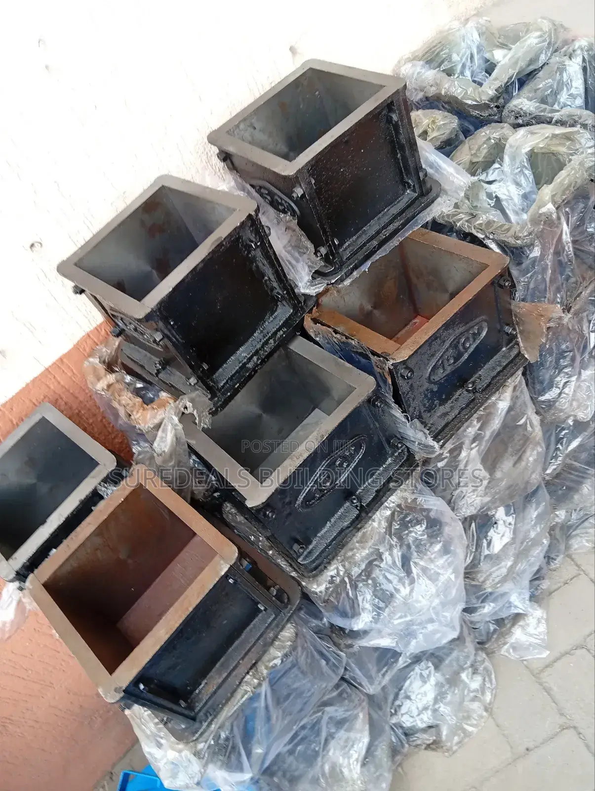 Cast Concrete Cube Moulds