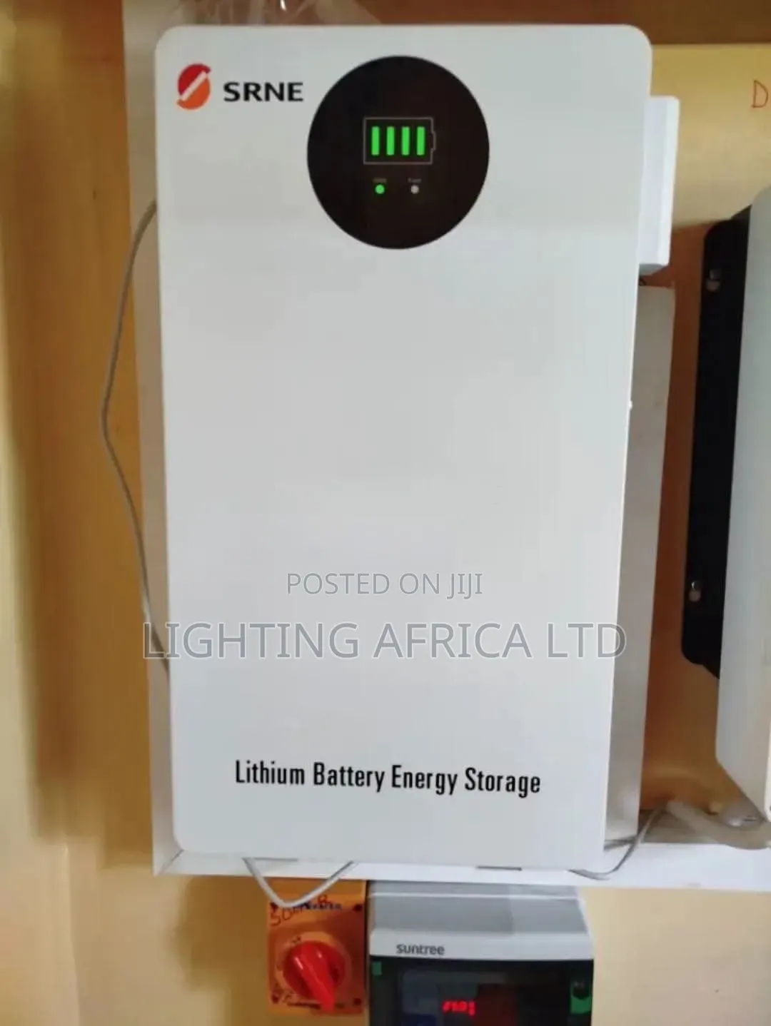 SRNE 5.12kwh - 51.2v Lithium Ion Battery (100Ah) Solar/ Backup Battery