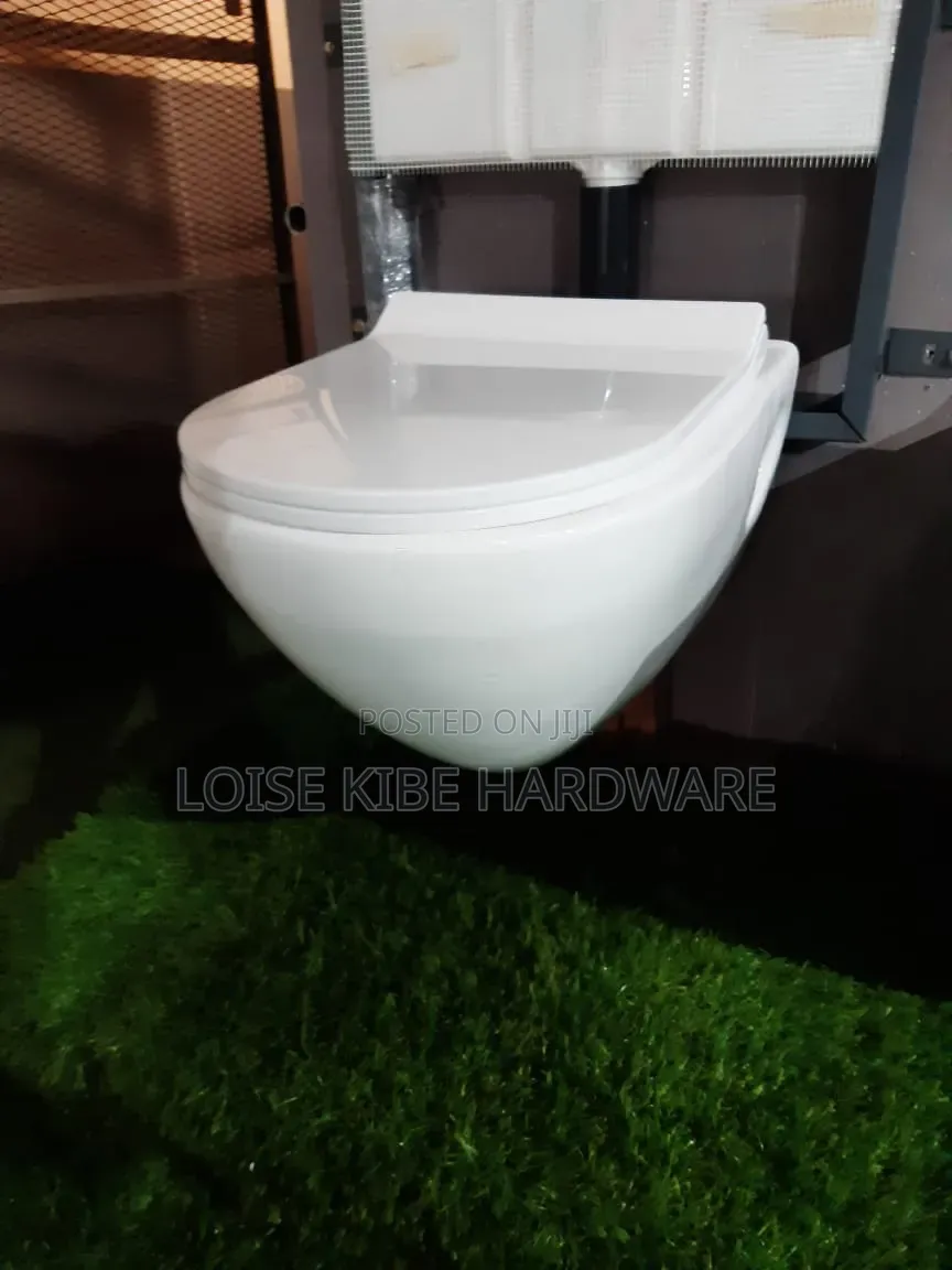 White Wall Hung Toilet Available