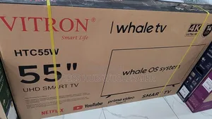 Vitron 55 Inch UHD Smart Whale TV – Ultra HD Wi-Fi TV
