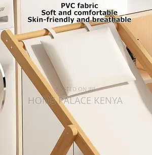 Sun Lounger: Acacia Sling Folding Chaise Lounger