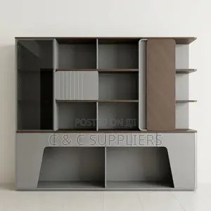 Office Modern Shelving Wall Unit