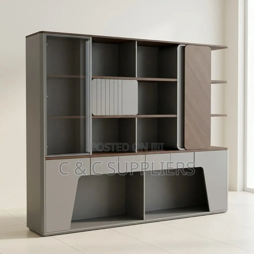 Office Modern Shelving Wall Unit
