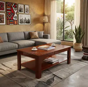 Coffee Table; Executive Home Office Meeting Polished Coffee Table