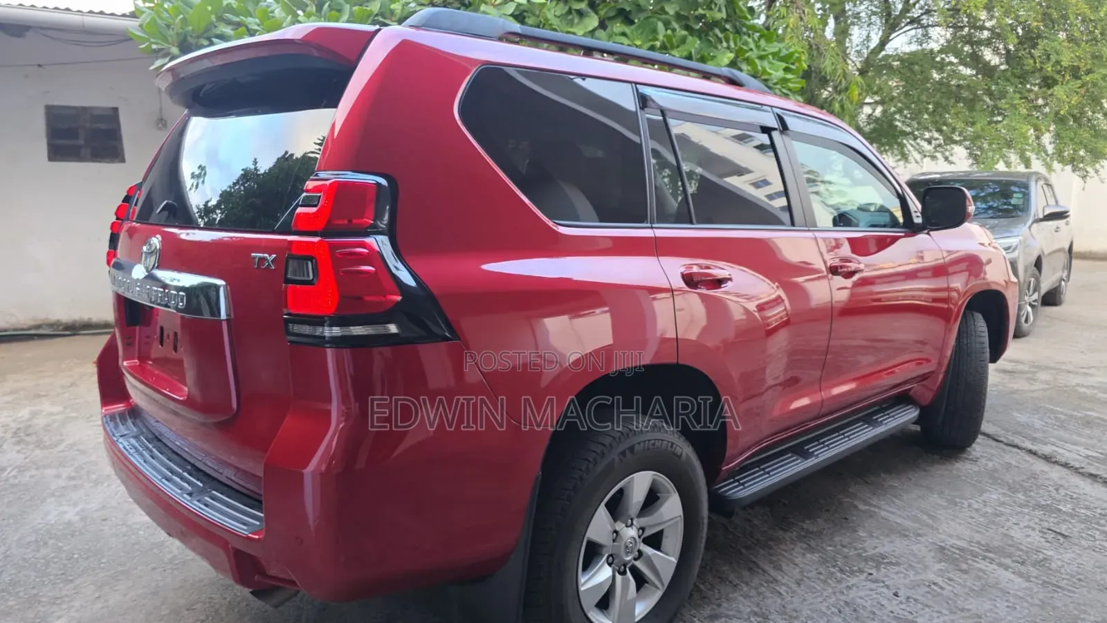 Toyota Land Cruiser Prado 2019 Red
