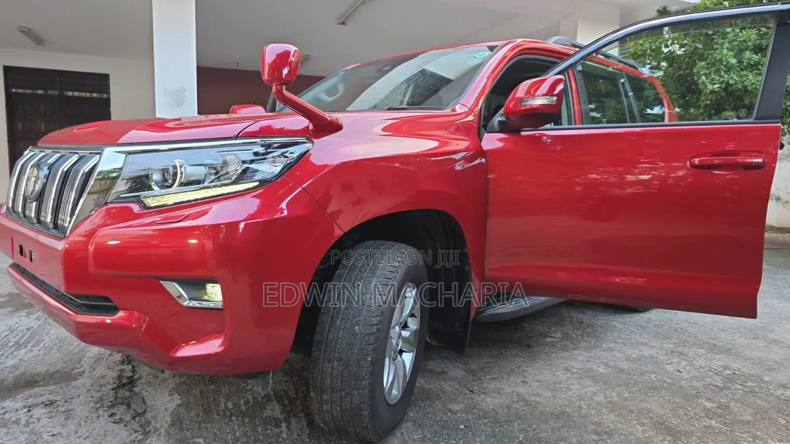 Toyota Land Cruiser Prado 2019 Red