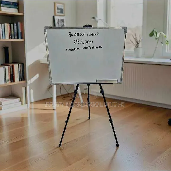 70x50cm Whiteboard With Tripod Stand for Home Tution