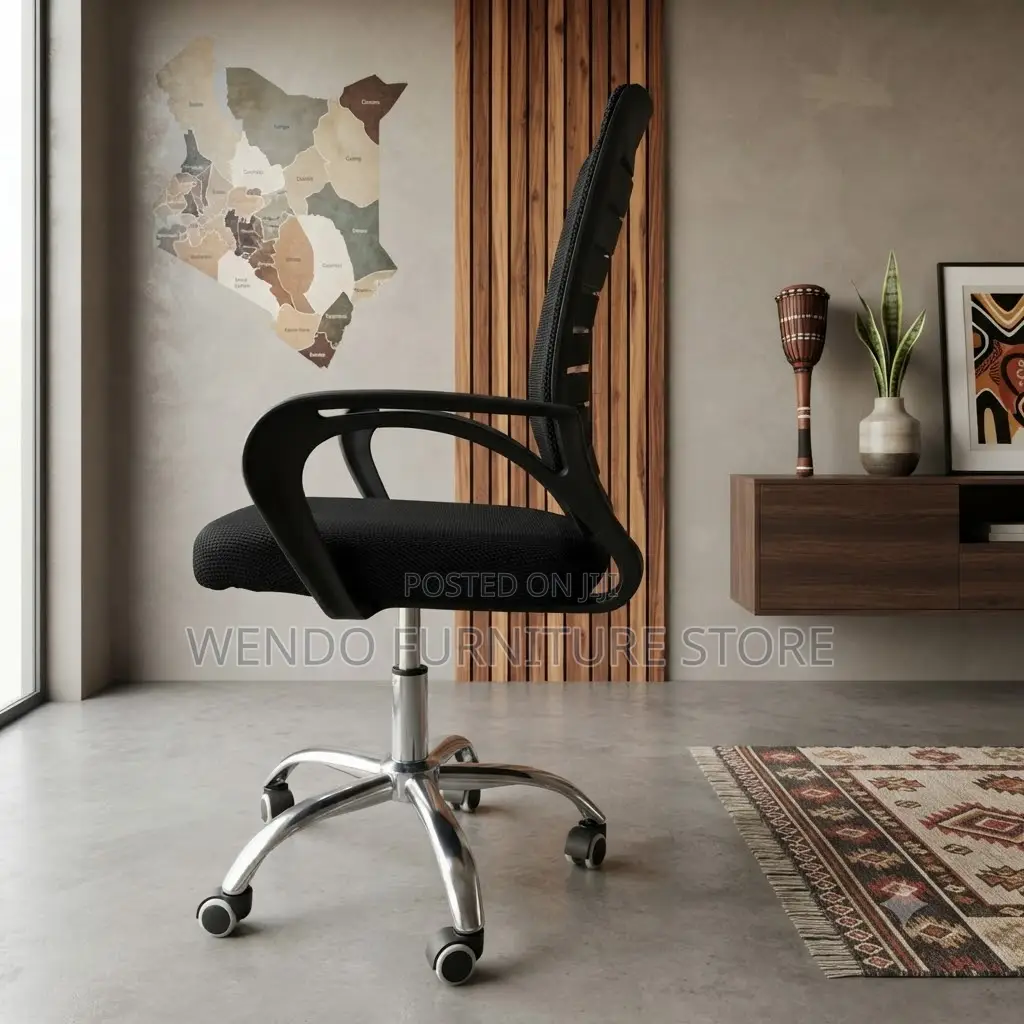 Office Chair; Mesh Office Chair With Strong Clerical Shaped