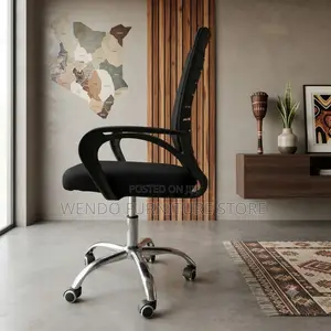 Office Chair; Mesh Office Chair With Strong Clerical Shaped