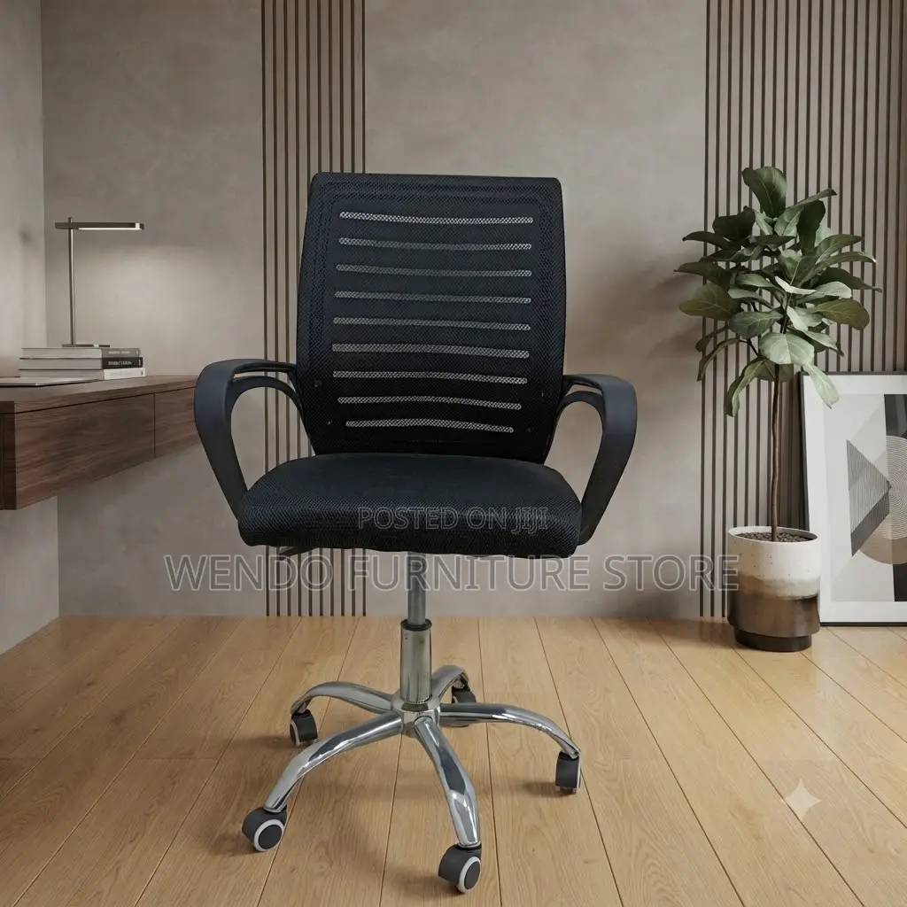 Office Chair; Mesh Office Chair With Strong Clerical Shaped