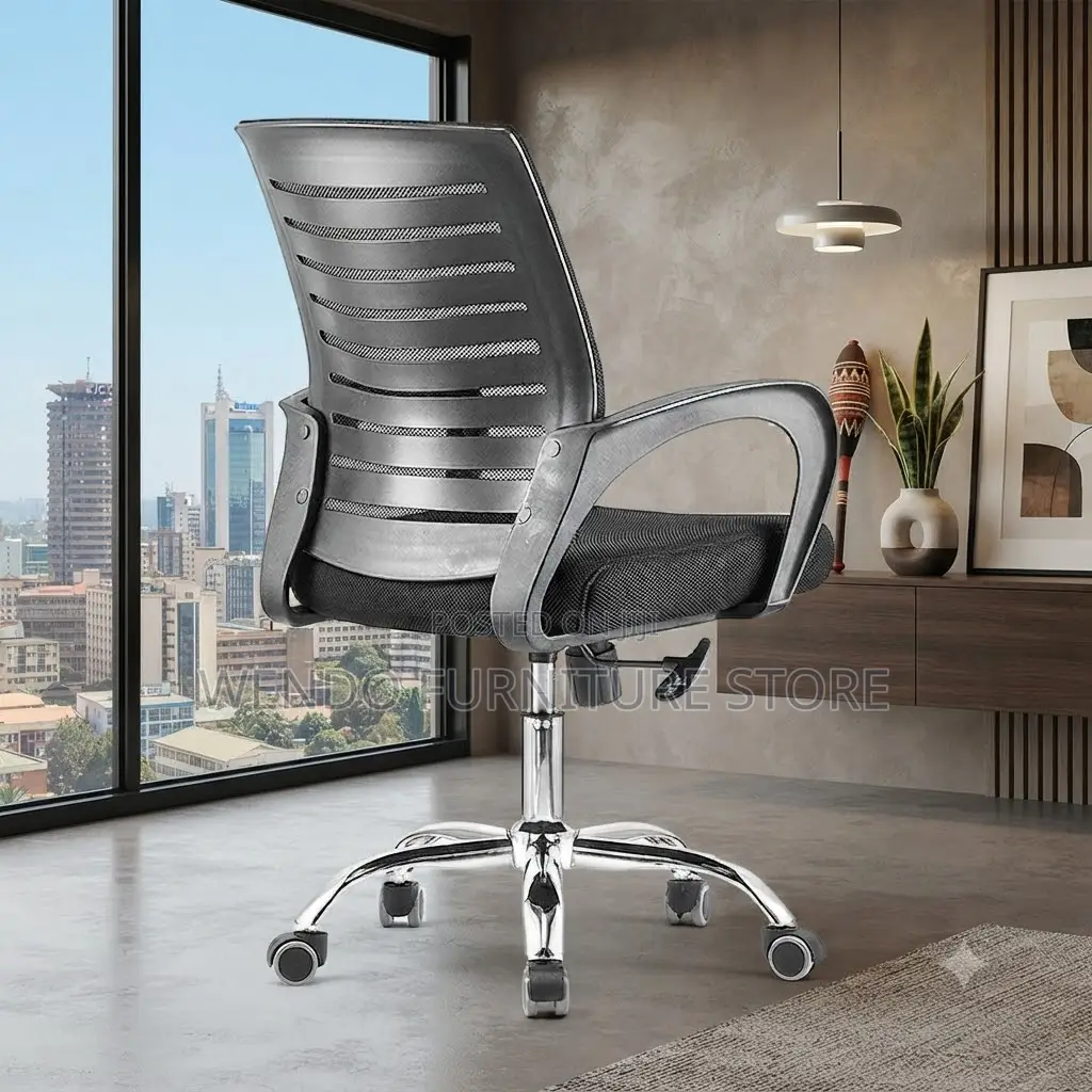 Office Chair; Mesh Office Chair With Strong Clerical Shaped